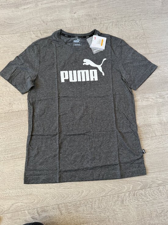 Puma Other - Puma Essentials No. 1 Logo T-Shirt Men's S Dark Gray Heather NWT